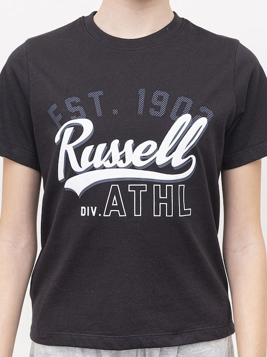 Russell Athletic Kids' T-shirt Black