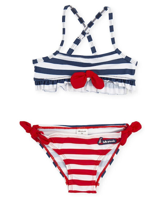 Tutto Piccolo Kinder Badeanzug Bikini Blau