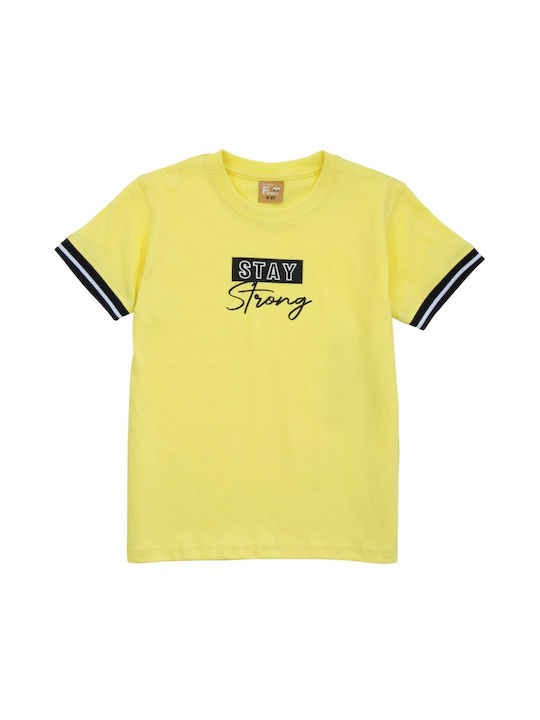 Funky Kids T-shirt Yellow