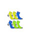 GSA Extra Gepolsterte Performance Bambus Sportsocken Mehrfarbige 6 Paare