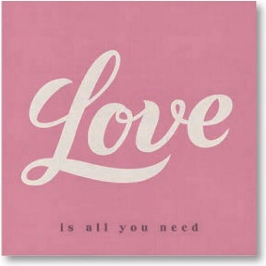 Chic Mic Love на Платнен 20x20 cm