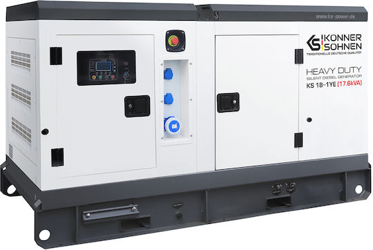 Könner & Söhnen Generators Erdöl mit maximaler Leistung 18kVA