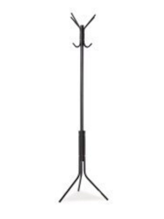 Diommi Metallic Coat Rack Black 170cm