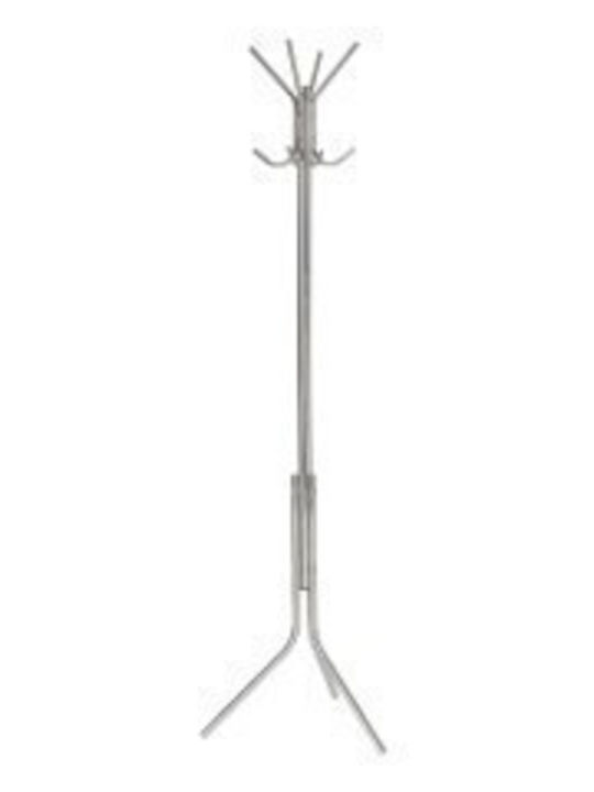 Diommi Otis Freistehender Kleiderständer Metallisch Silber 80-2442 170cm