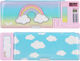 Yolo Rainbow Pencil Case Pink