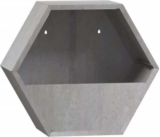 vidaXL Set 2 Ghivece Metalice