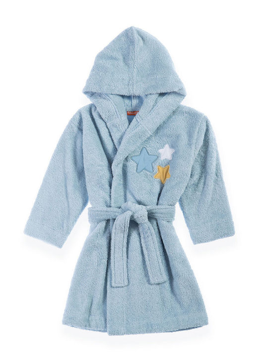 Nef-Nef Homeware Hooded Baby Bath Towel Blue