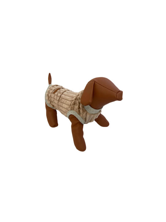 Woofmoda 931-1017 Hundeshirt in Beige Farbe L 34x44cm.