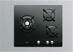 Whirlpool AKT 404/NB Autonomous Cooktop with Liquid Gas Burners Inox 60x60cm