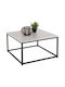 Square Coffee Table Braylen White L75xW75xH43cm