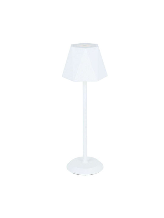 Aca Outdoor Floor Lamp LED 3W with Warmes Weiß Light IP54 Weiß