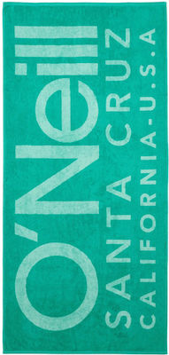 O'neill Seawater Beach Towel Cotton Sea Green 160x80cm.