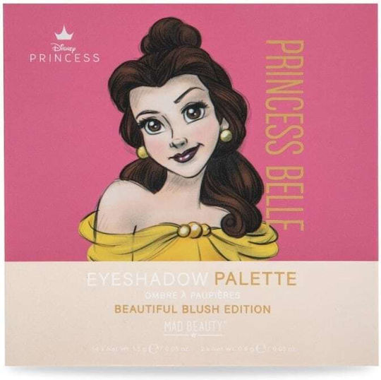 Mad Beauty Princess Belle Παλέτα με Σκιές Ματιών σε Στερεή Μορφή 19.8gr