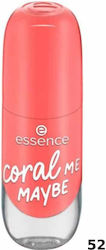 Essence Coral Me Maybe Gloss Βερνίκι Νυχιών Κοραλί 52 8ml