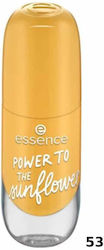 Essence Power To The Sunflower Gloss Βερνίκι Νυχιών Κίτρινο 53 8ml