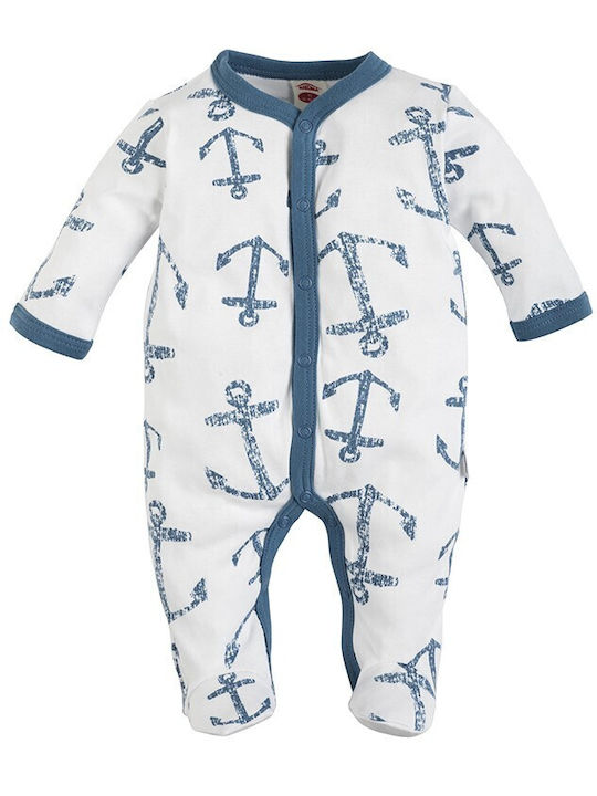 Makoma Baby Bodysuit Set Long-Sleeved Blue