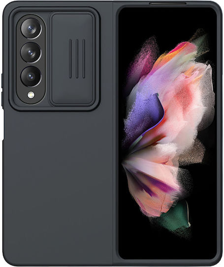 Nillkin Camshield Silky Back Cover Σιλικόνης Μαύρο (Galaxy Z Fold4)