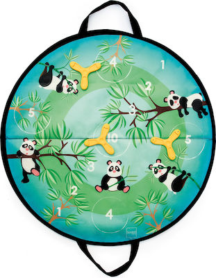 Scratch Europe Set Dartboard with Target & Arrows "Panda"