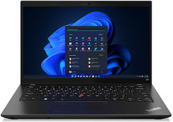 Lenovo ThinkPad L14 Gen 3 (AMD) 14" IPS FHD (Ryzen 5 Pro-5675U/16GB/512GB SSD/W10 Pro) Thunder Black (US Tastatur)