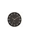 Karlsson Wall Clock Metallic Black Ø35cm