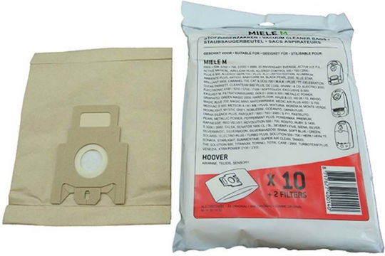 Sac Aspirator 10buc Compatibil cu Aspirator Hoover
