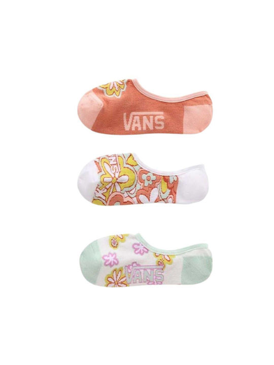 Vans Γυναικείες Μονόχρωμες Κάλτσες Πολύχρωμες 3 Pack