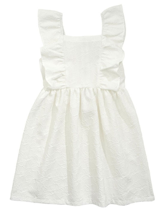 Funky Kids Dress Sleeveless Ecru