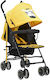 Bebe Stars Buggy Safari Καρότσι Μπαστούνι Kατάλληλο από 6+ Mηνών Κίτρινο 6.25kg