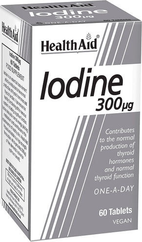 Health Aid Iodine 300mg 60 tabs