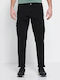 Men's Cargo Pants Elastic Regular Fit Black FBM007-030-02-Black
