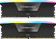 Corsair Vengeance 32GB DDR5 RAM με 2 Modules (2x16GB) και Ταχύτητα 6400 για Desktop