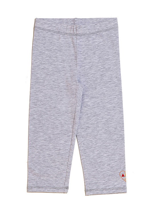 Kids Legging Capri Gray