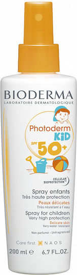 Bioderma Photoderm Kid SPF50 Waterproof Kids Sunscreen Spray for Face & Body 200ml