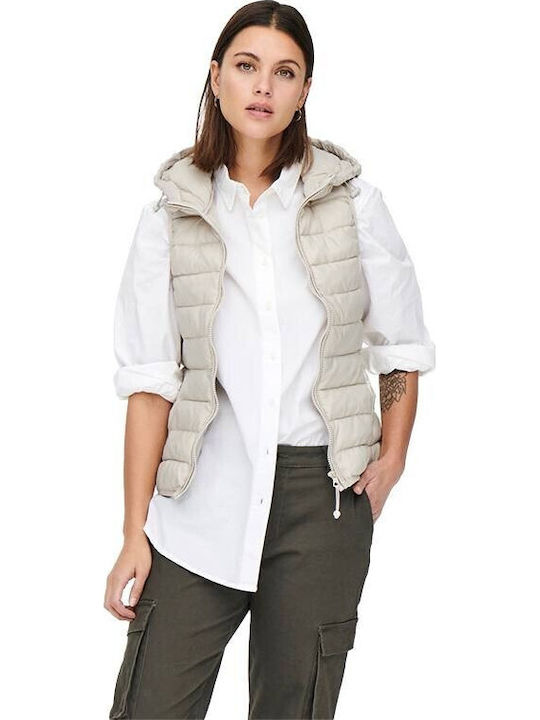 Only New Tahoe Κοντό Γυναικείο Αμάνικο Puffer Μ...