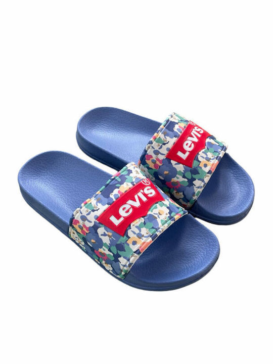 Kinder Badeschlappen Blau
