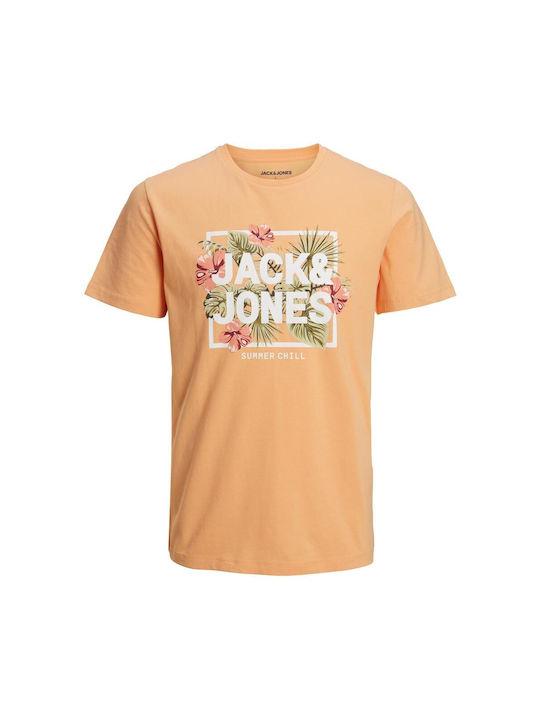 Jack & Jones Παιδικό T-shirt Πορτοκαλί