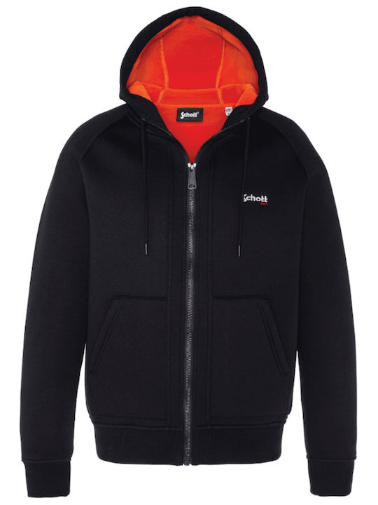 Schott NYC SW4021 Neoprene Fleece Neoprene negru