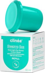 Clinea Sleeping Spa Refill Хидратиращ Нощен Крем 50ml Clinea Sleeping Spa Refill Хидратиращ Нощен Крем 50ml