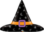 Balloon Foil Jumbo Black Witch Hat 102cm