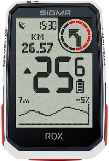 Sigma Sport Rox 4.0 Αδιάβροχο Ασύρματο GPS Ποδηλάτου Μαύρο