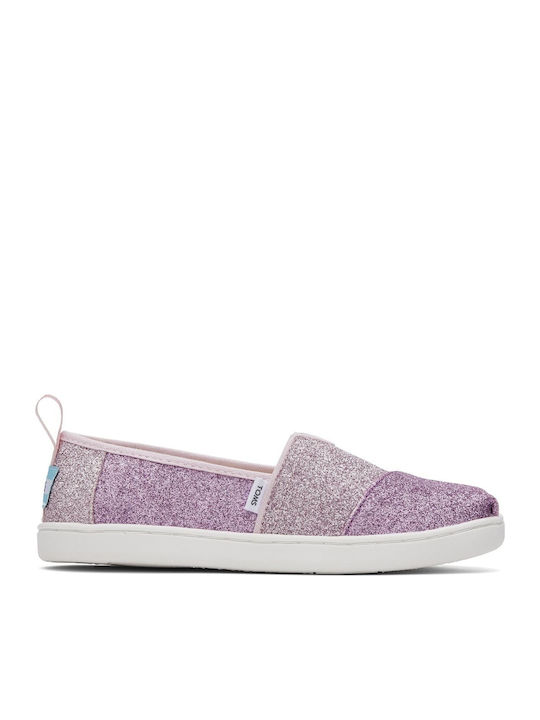 Toms Espadrile pentru Copii Slip-on Violet Alpa...
