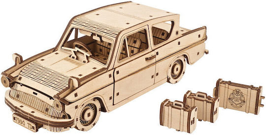 Ugears Jucărie de Construcție din Lemn Flying Ford Anglia