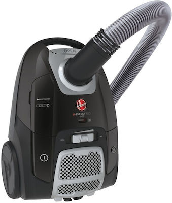 Hoover Ηλεκτρική Σκούπα 700W με Σακούλα 3.5lt Μαύρη