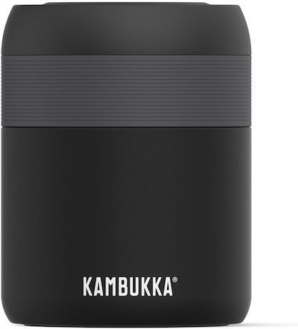 Kambukka Bora Lunchbox Isolierte Lunchbox Inox Matte Black 600ml 1Stück Kambukka Bora Lunchbox Isolierte Lunchbox Inox Matte Black 600ml 1Stück