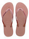Slim Sparkle II Damen Zehentrenner Golden Blush