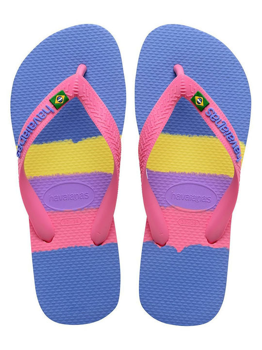 Havaianas Brasil Tech Provence Flip Flops Provence Blue