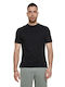 Bodymove Herren T-Shirt Kurzarm Schwarz