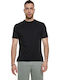 T-shirt Μαύρο