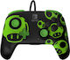 PDP Rematch 1-Up Ενσύρματο Gamepad για Switch Glow In The Dark