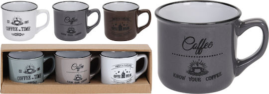 Koopman Keramiktasse in Verschiedene Farben in Verschiedene Farben 100ml (Verschiedene Farben) 3 Stück Koopman Keramiktasse in Verschiedene Farben in Verschiedene Farben 100ml (Verschiedene Farben) 3 Stück